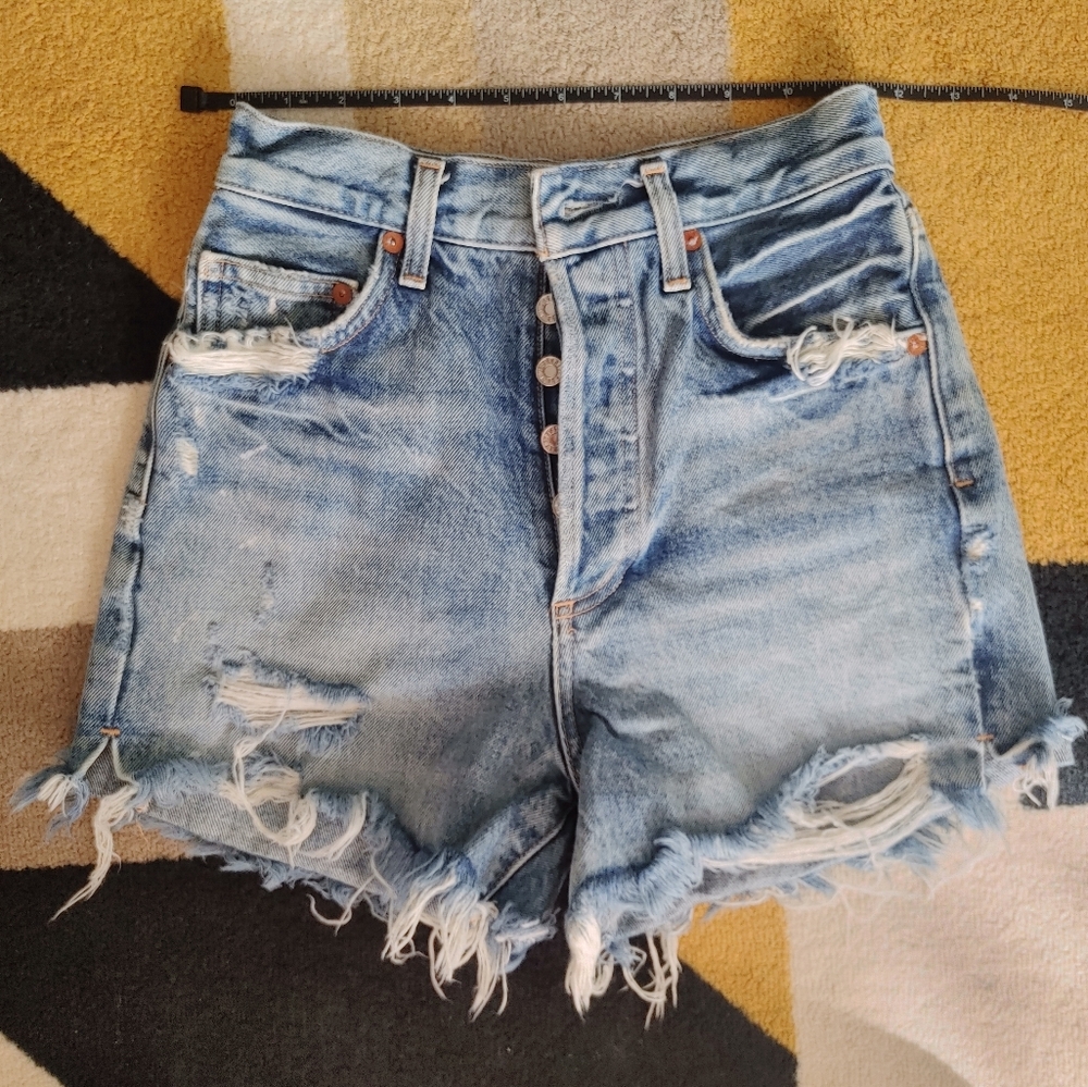 AGOLDE High Rise Shorts